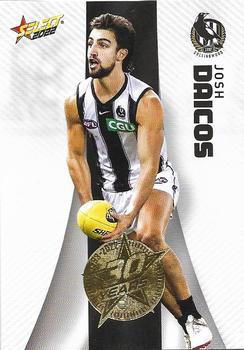 2022 Select AFL Footy Stars - 30 Year Gold Seal Commemoration #34 Josh Daicos Front